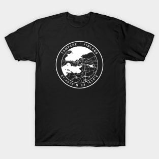 Tampere Map T-Shirt